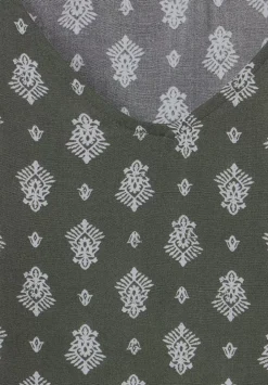 Top Mit Minimalprint