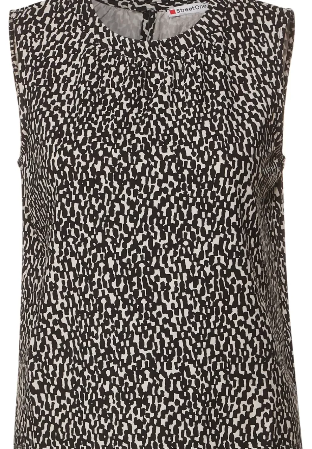 Top Mit Minimalprint
