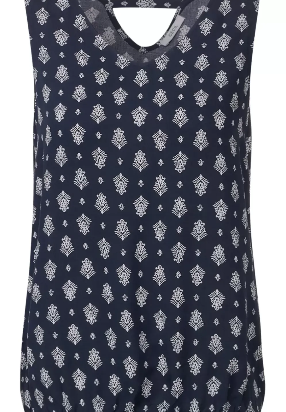 Top Mit Minimalprint