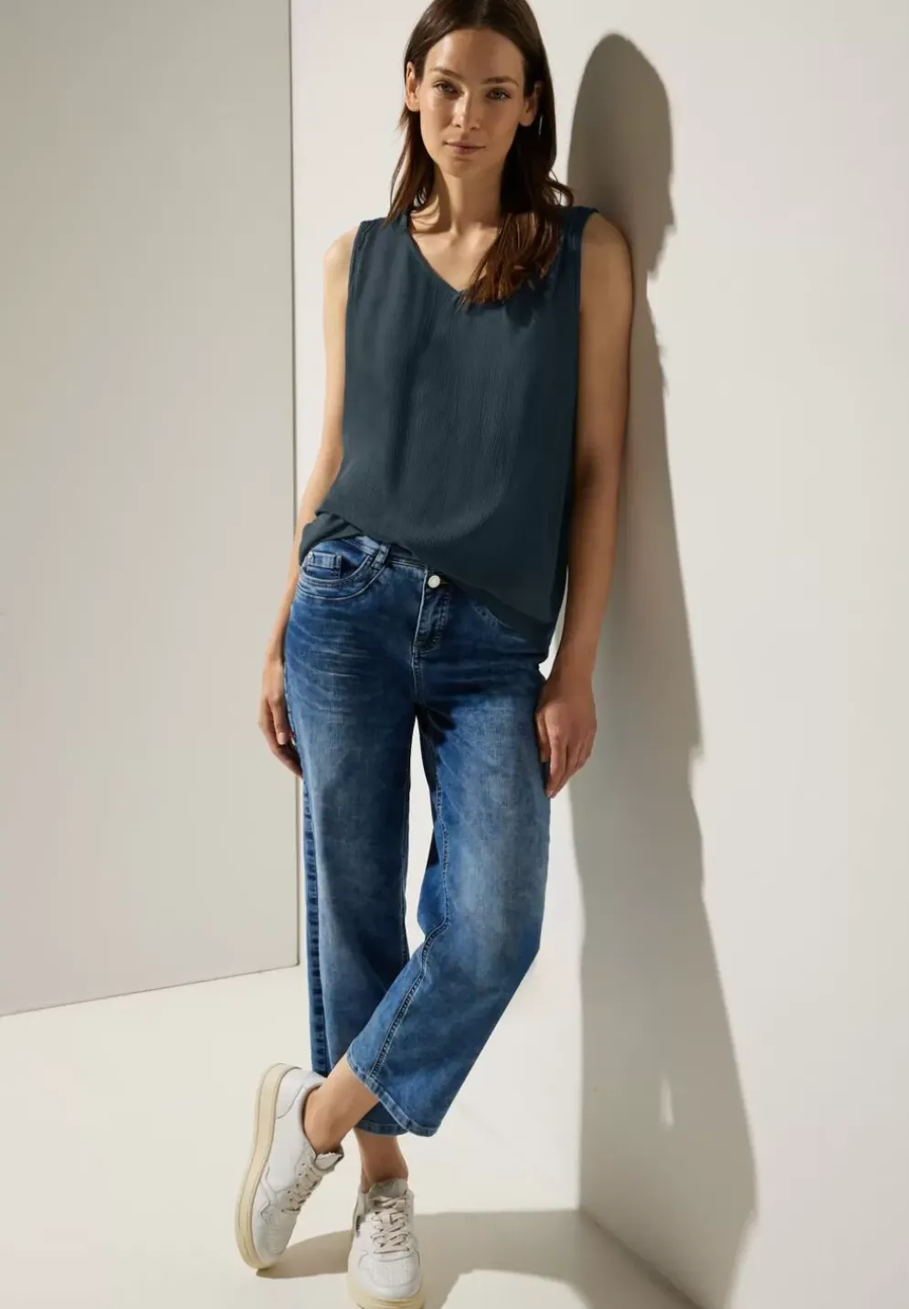 Top Mit Raffdetail