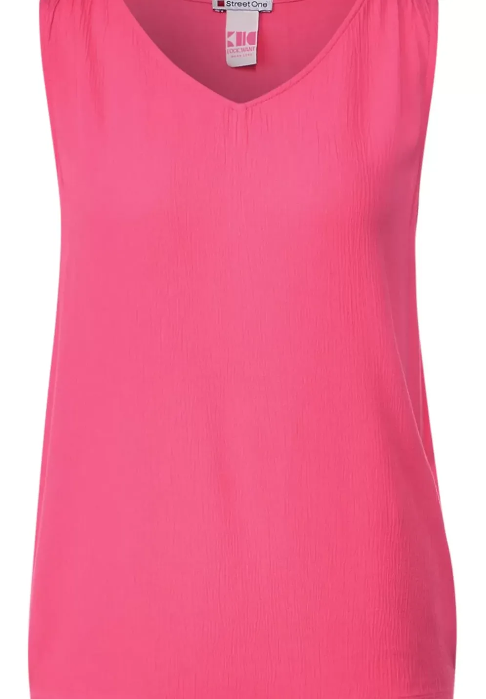 Top Mit Raffdetail