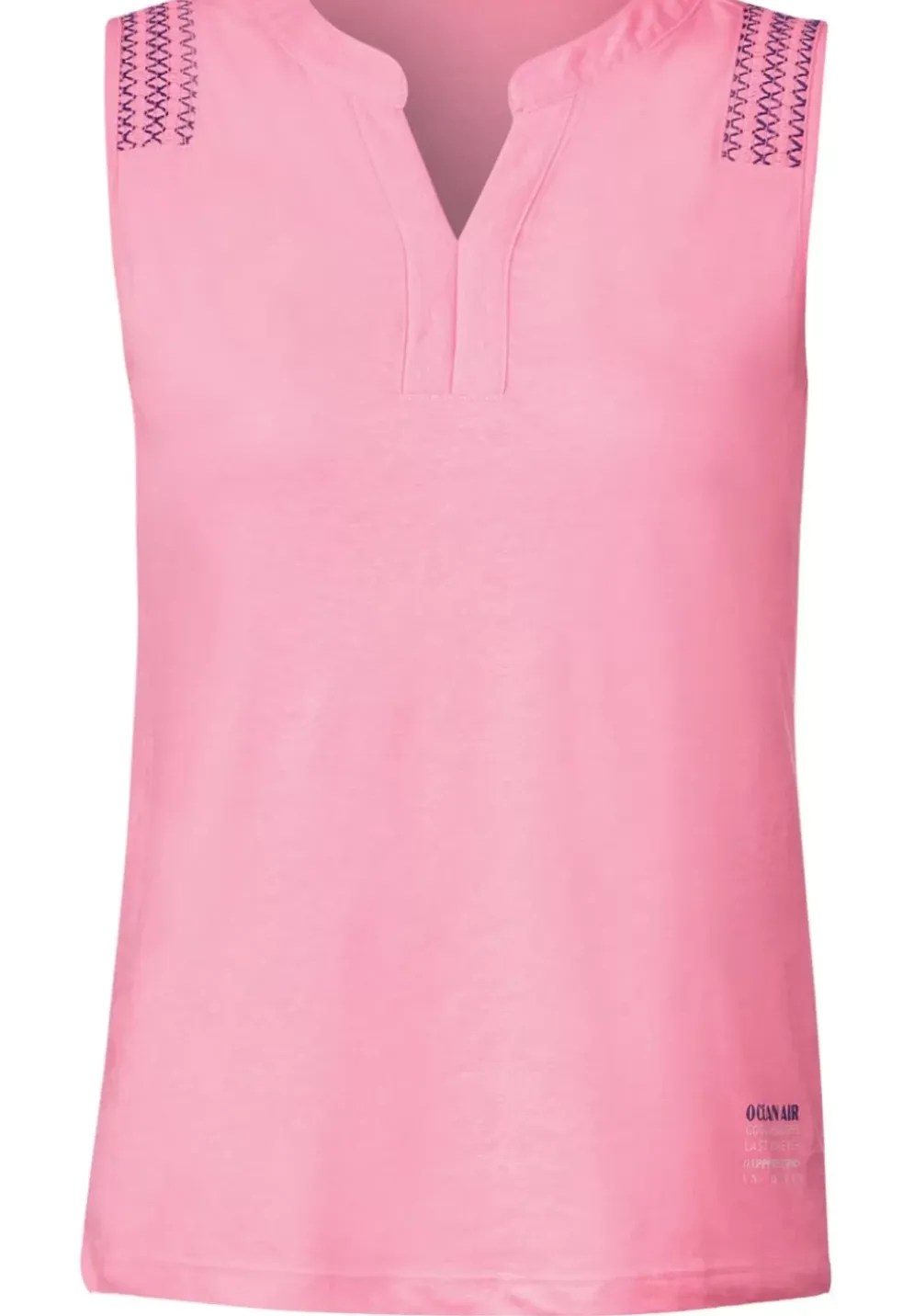 Top Mit Smockdetails