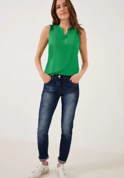 Top Mit Smockdetails