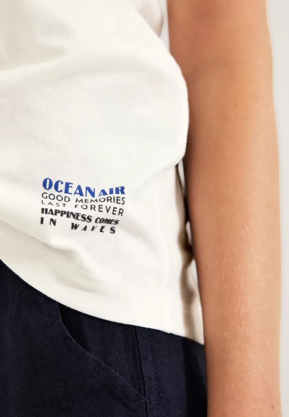 Top Mit Smockdetails
