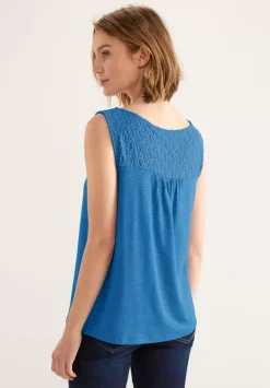 Top Mit Spitzendetail