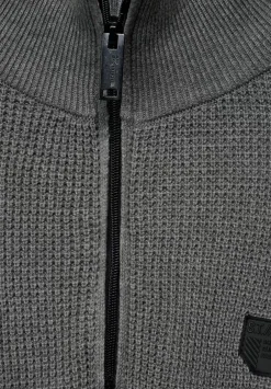 Troyerpullover Mit Zipper