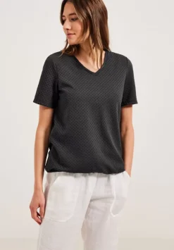 T-Shirt Im Ajour Look