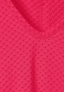T-Shirt Im Ajour Look
