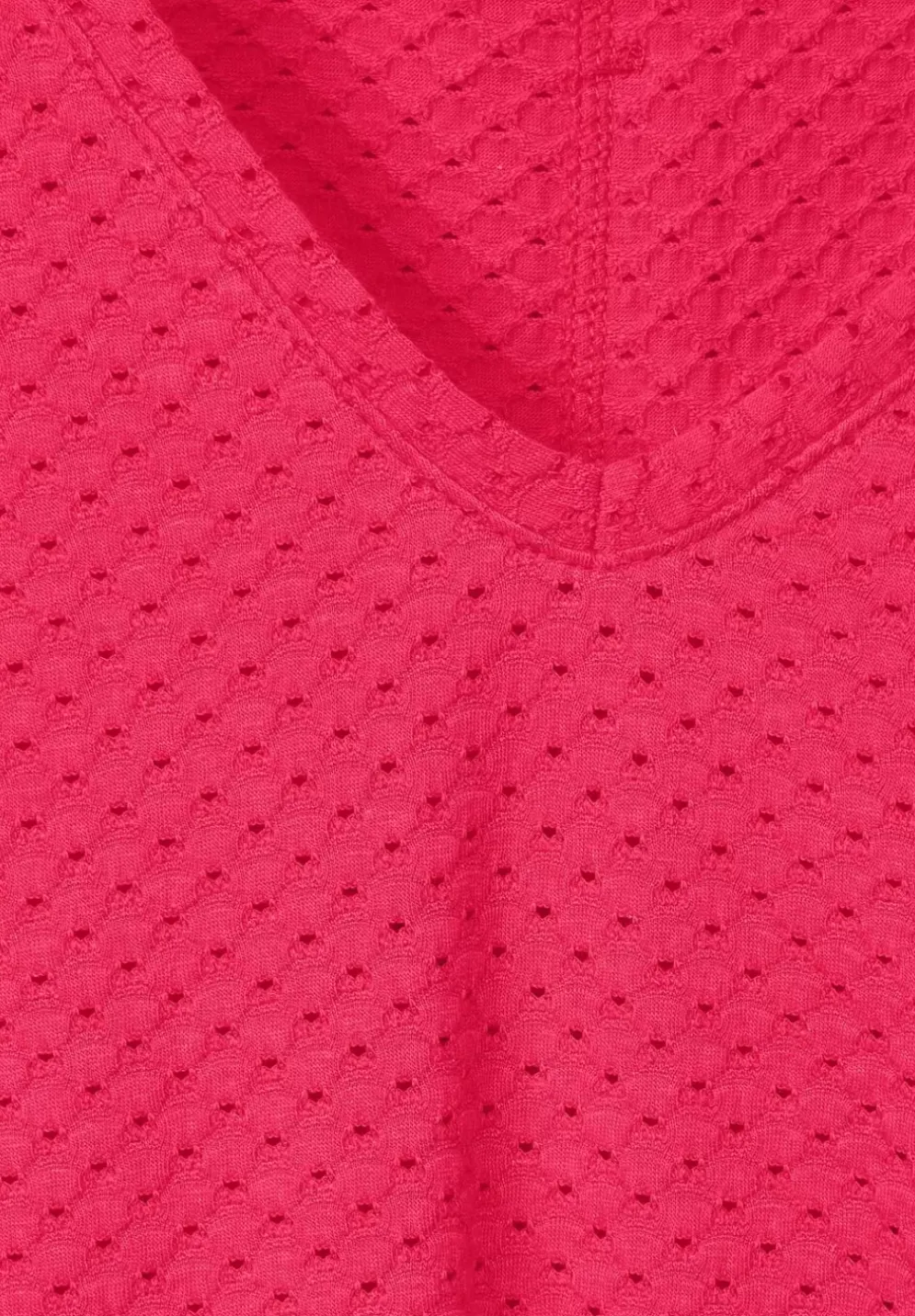 T-Shirt Im Ajour Look