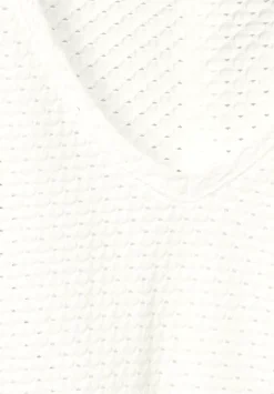 T-Shirt Im Ajour Look