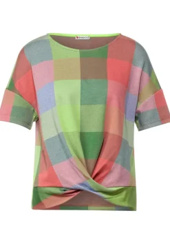 T-Shirt Im Karodessin