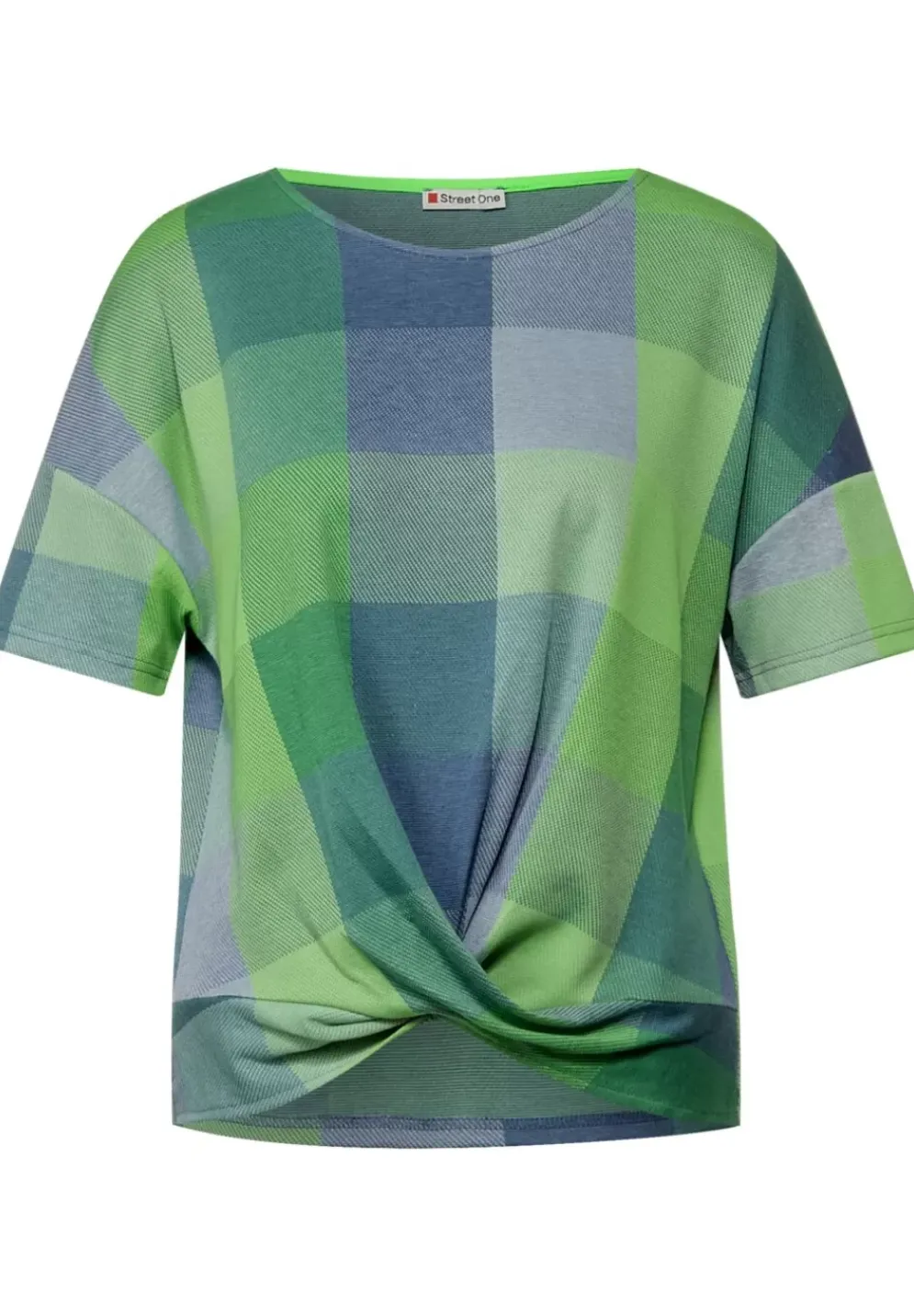 T-Shirt Im Karodessin