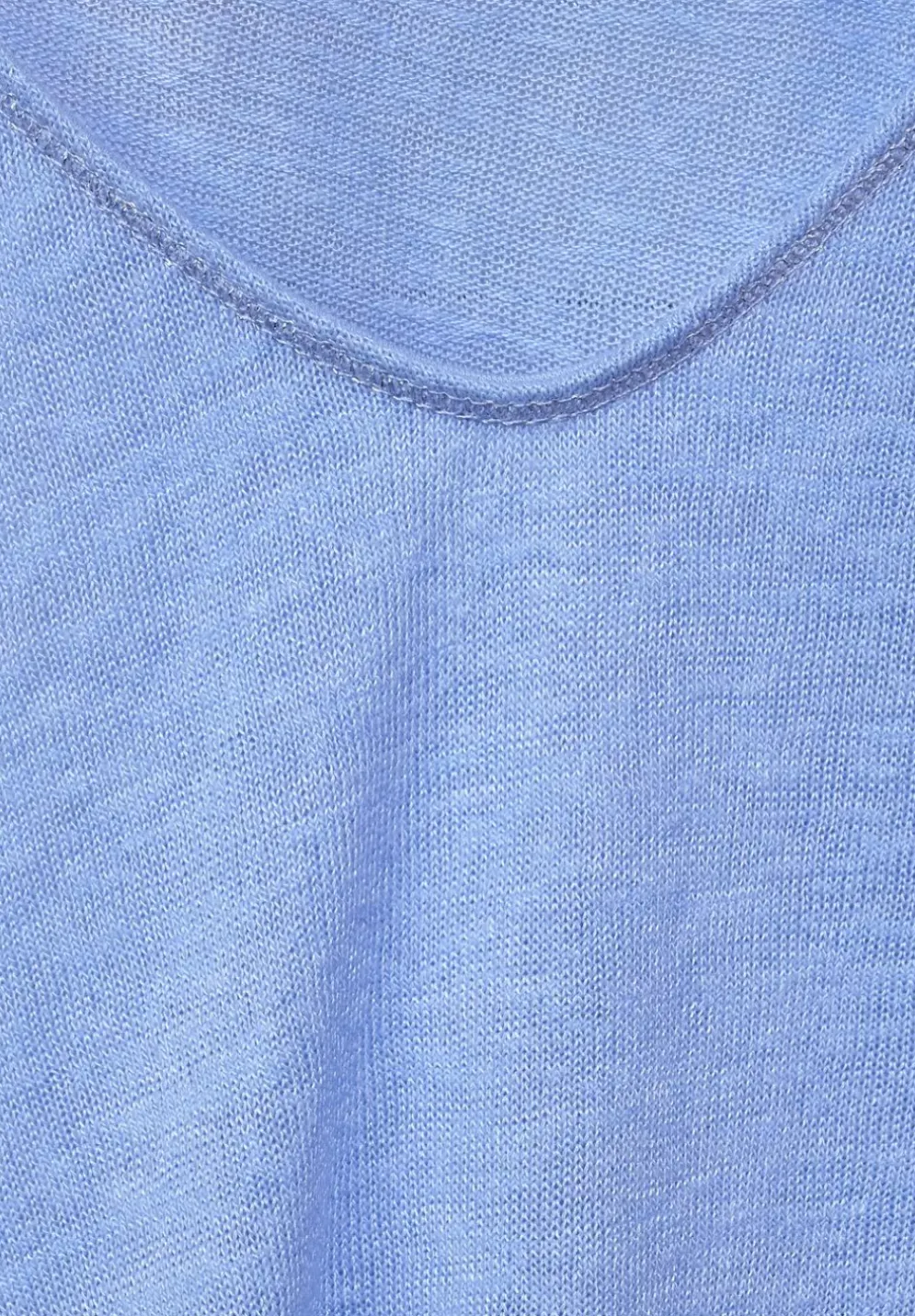 T-Shirt Im Leinen Look