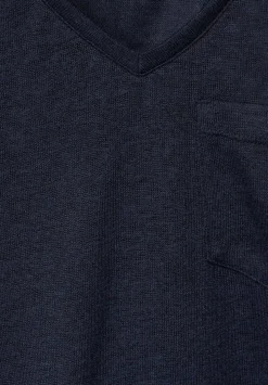 T-Shirt Im Leinenlook