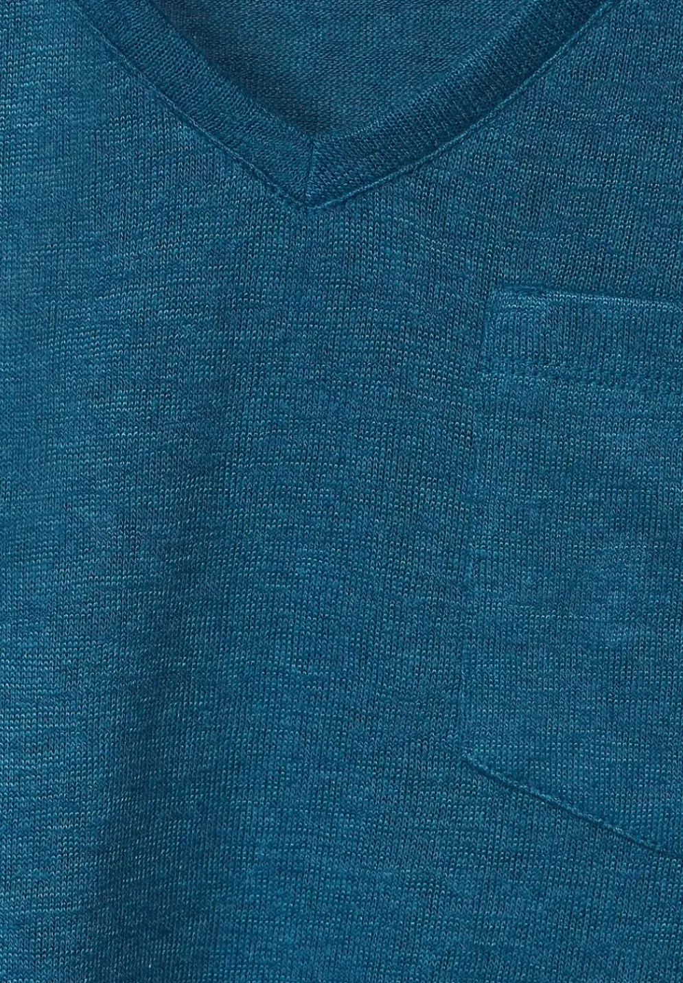 T-Shirt Im Leinenlook