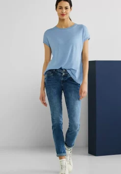T-Shirt Im Schimmerlook