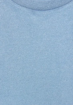 T-Shirt Im Schimmerlook