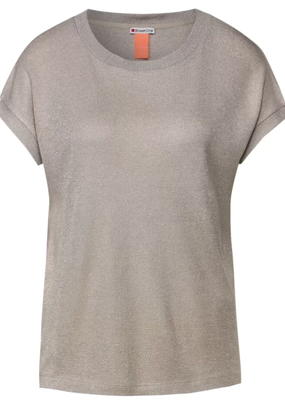 T-Shirt Im Schimmerlook