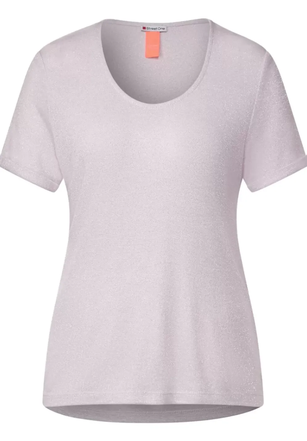 T-Shirt Im Schimmerlook