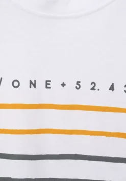 T-Shirt Im Streifenmix