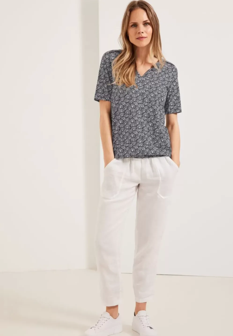 T-Shirt Im Tunikastyle