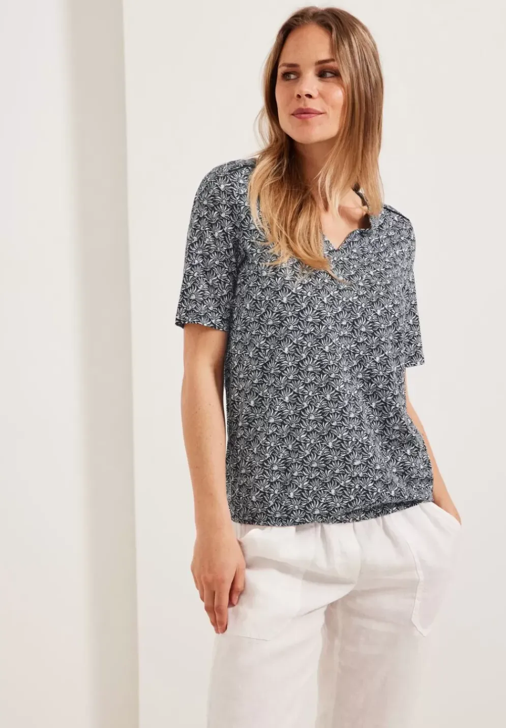 T-Shirt Im Tunikastyle