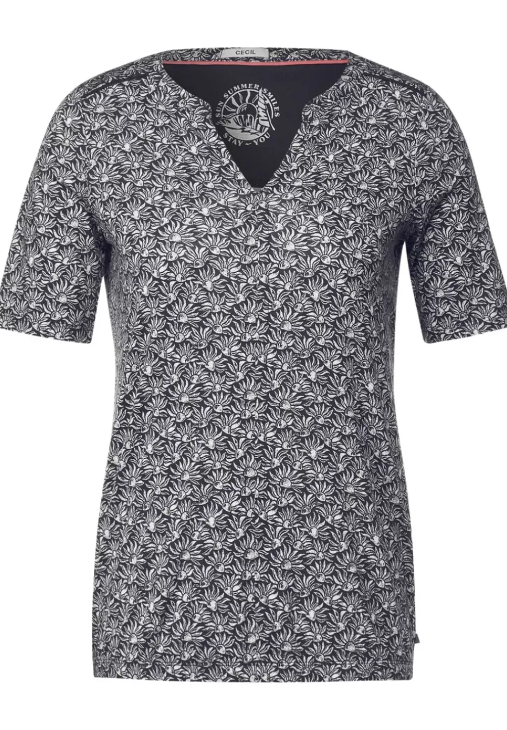 T-Shirt Im Tunikastyle