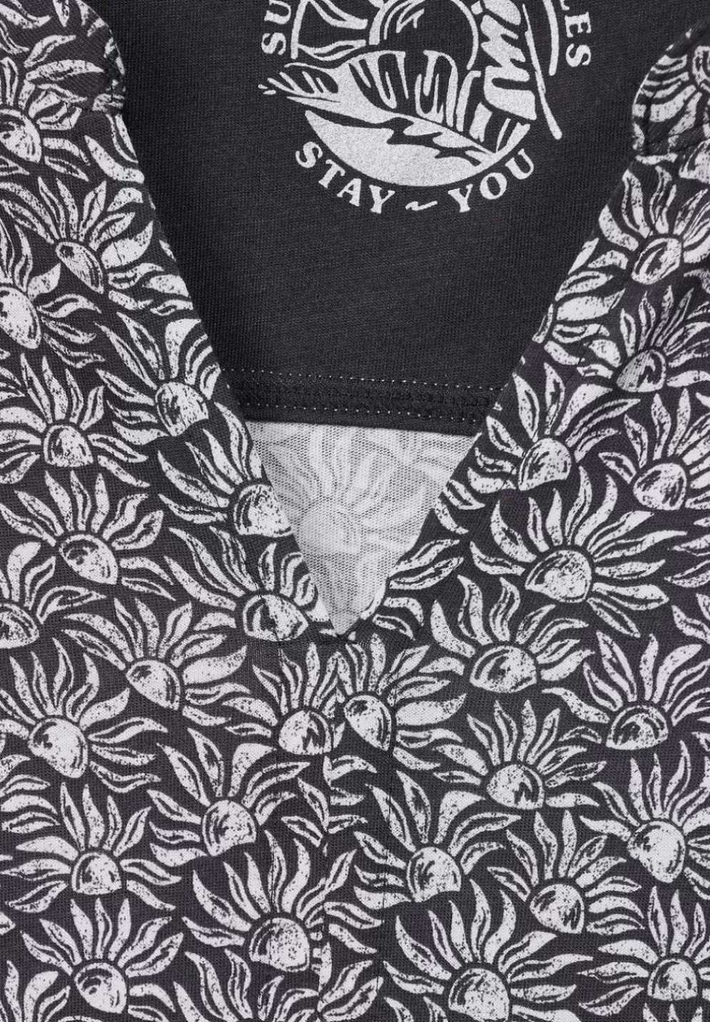 T-Shirt Im Tunikastyle