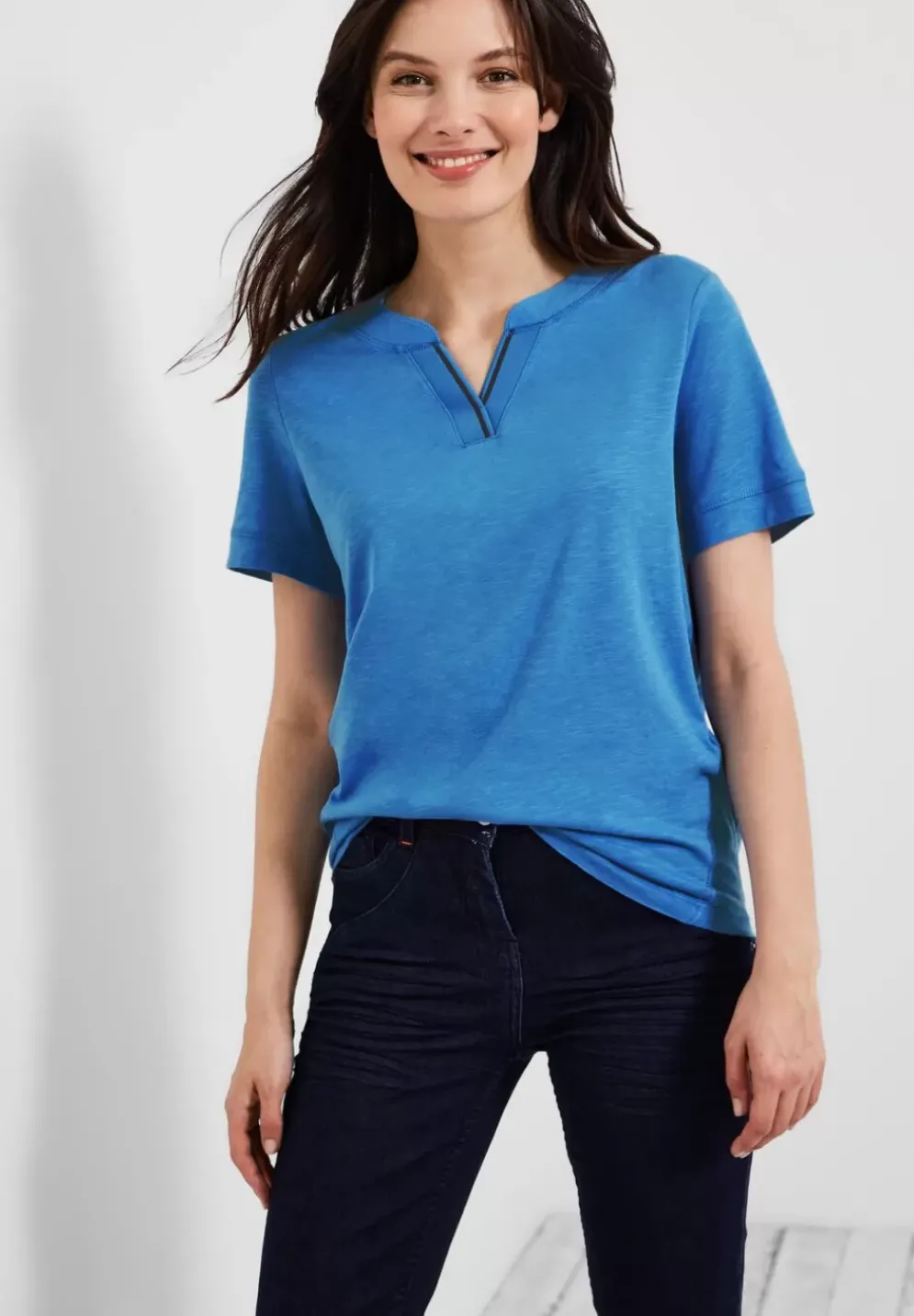 T-Shirt Im Tunikastyle