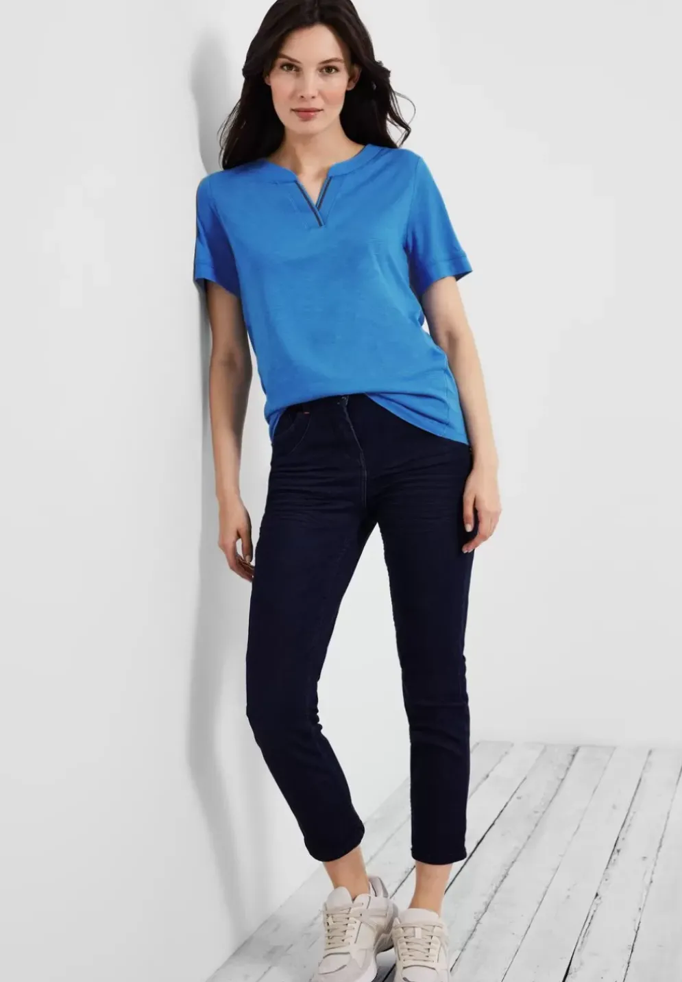 T-Shirt Im Tunikastyle