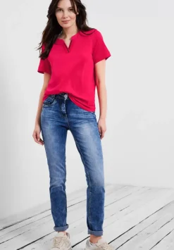 T-Shirt Im Tunikastyle
