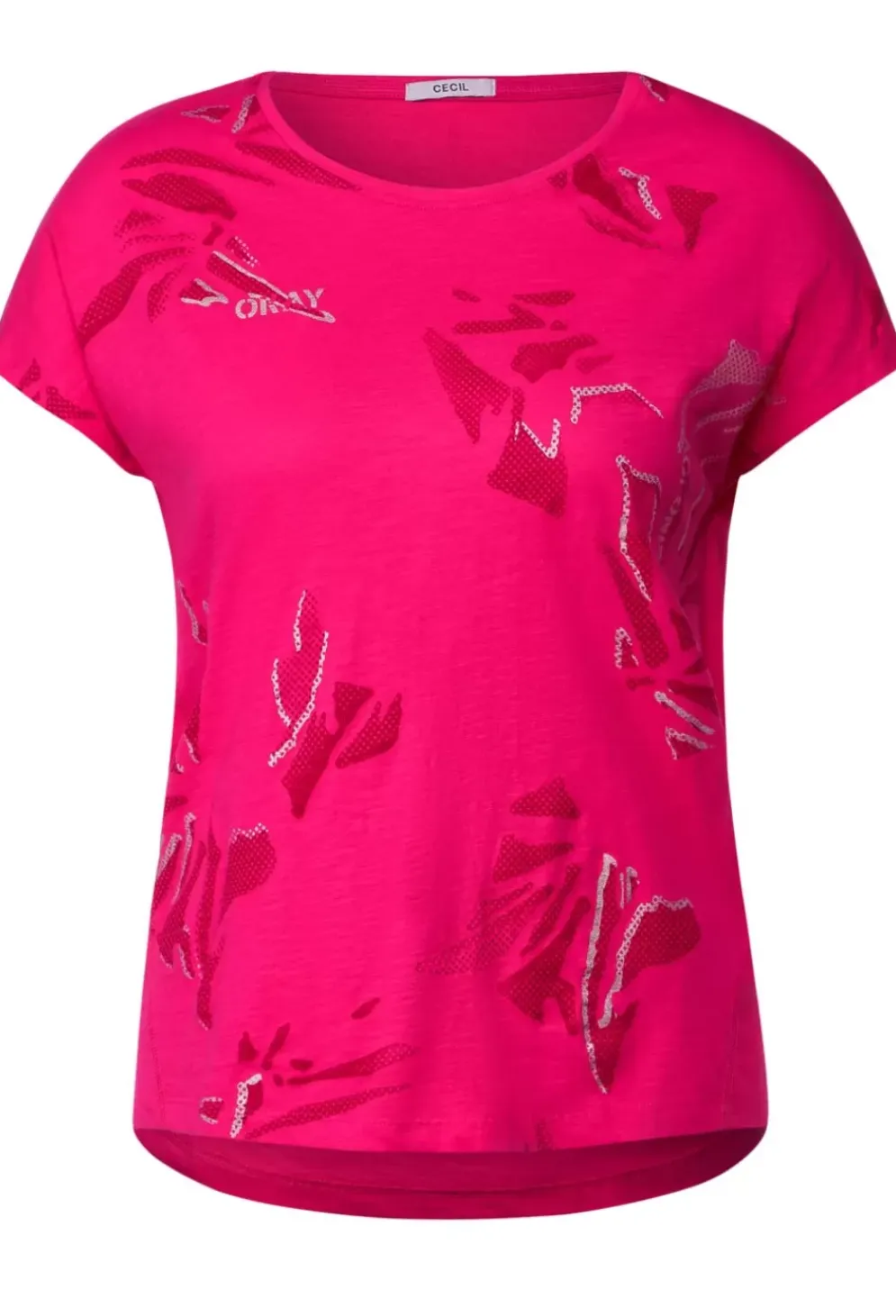 T-Shirt In Flammgarn
