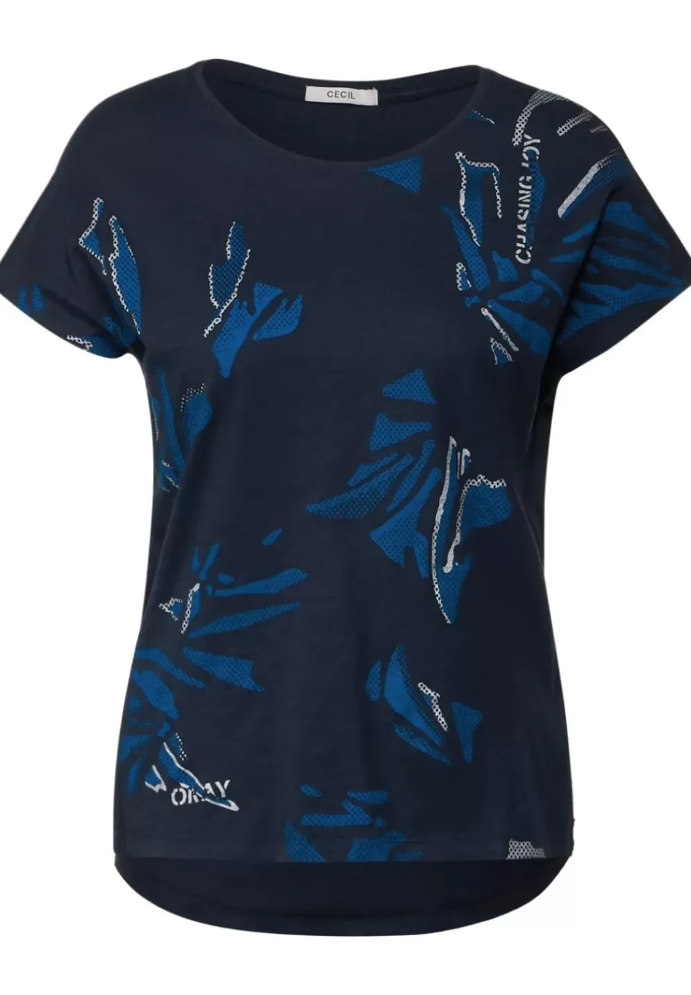 T-Shirt In Flammgarn