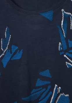 T-Shirt In Flammgarn