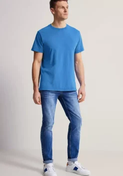 T-Shirt In Gewaschener Optik