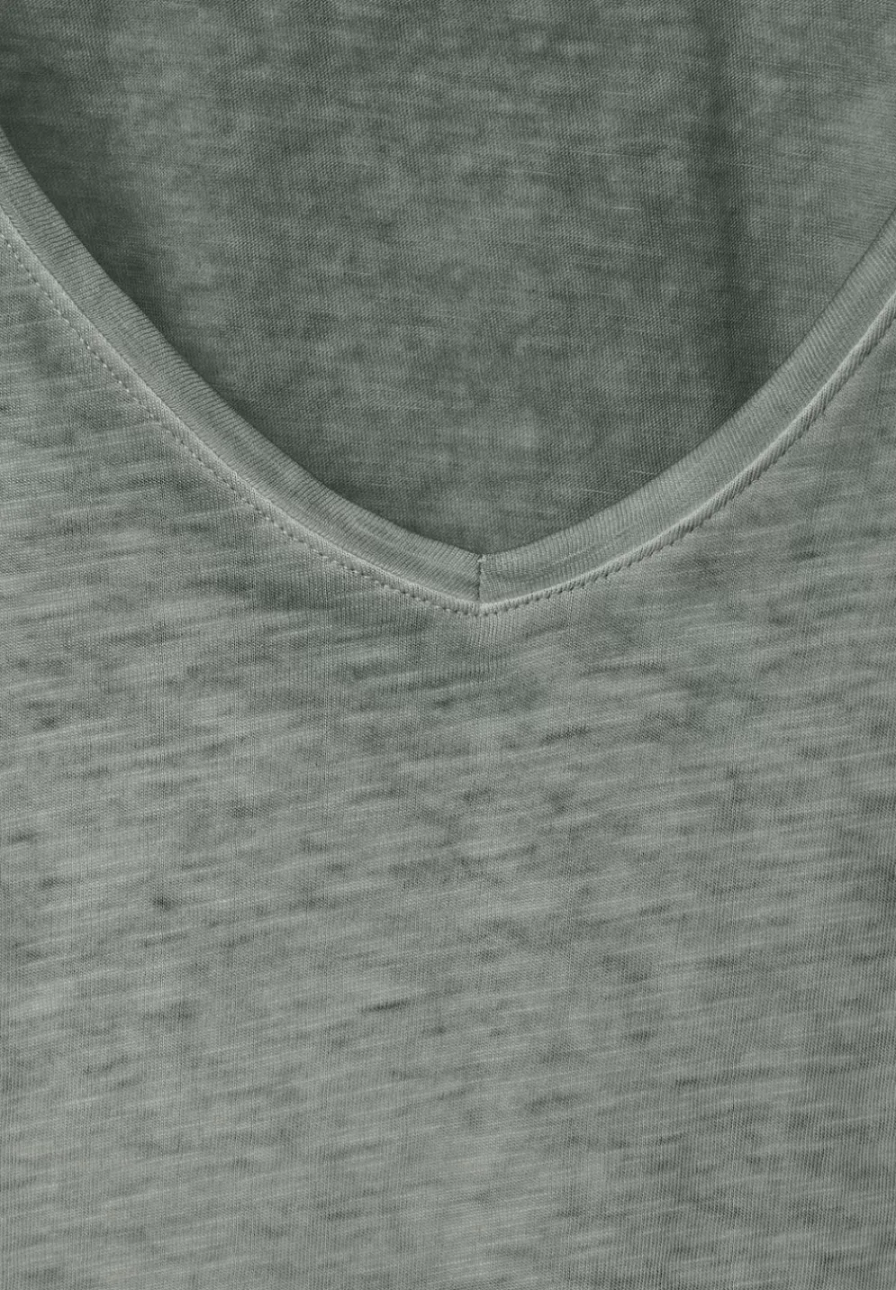 T-Shirt In Gewaschener Optik