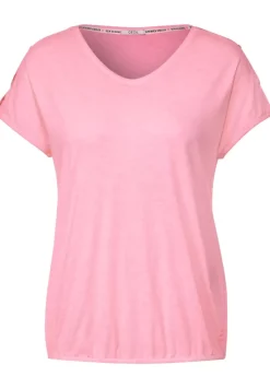 T-Shirt In Gewaschener Optik