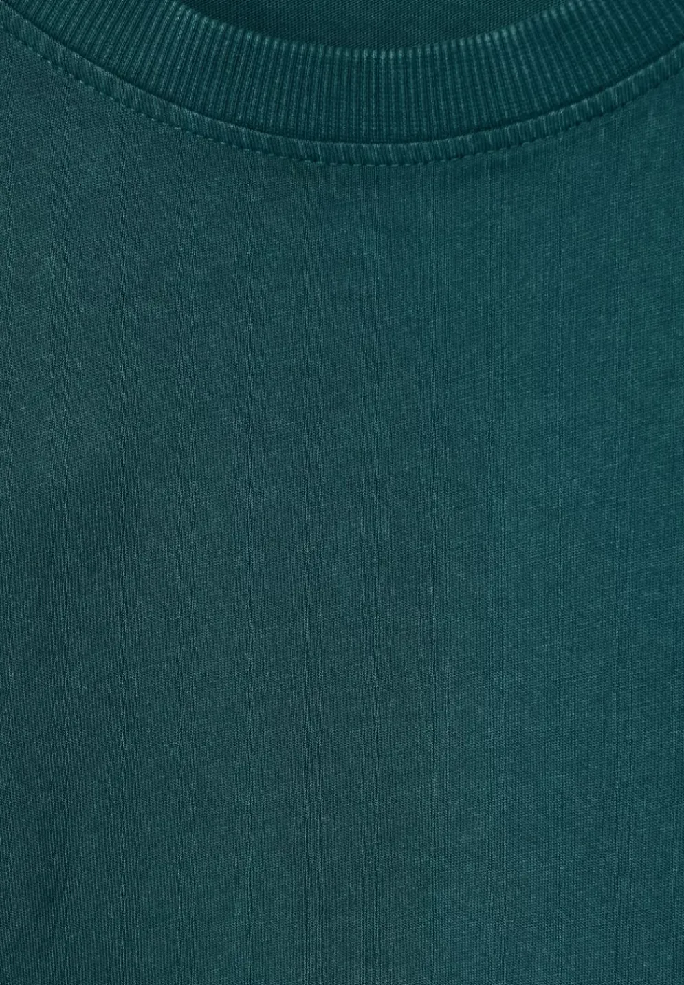 T-Shirt In Gewaschener Optik