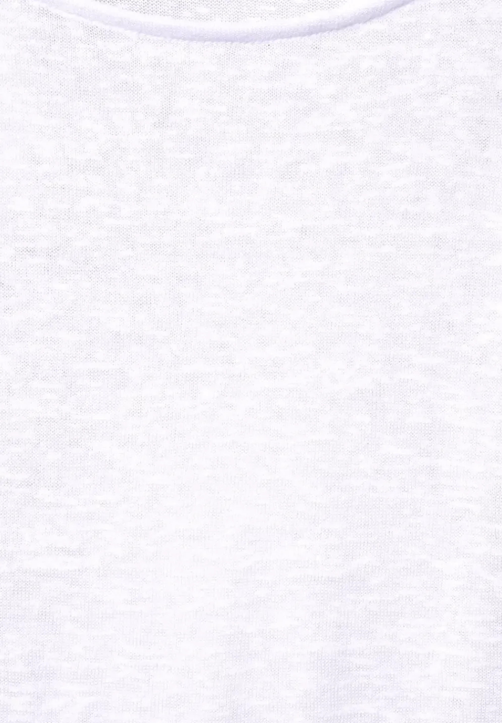 T-Shirt In Leinenlook