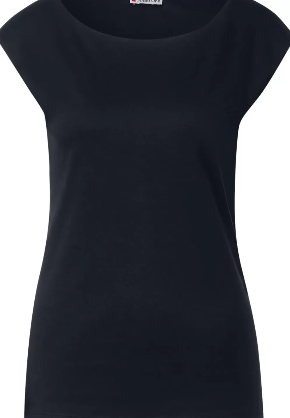 T-Shirt In Unifarbe
