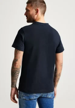 T-Shirt In Unifarbe