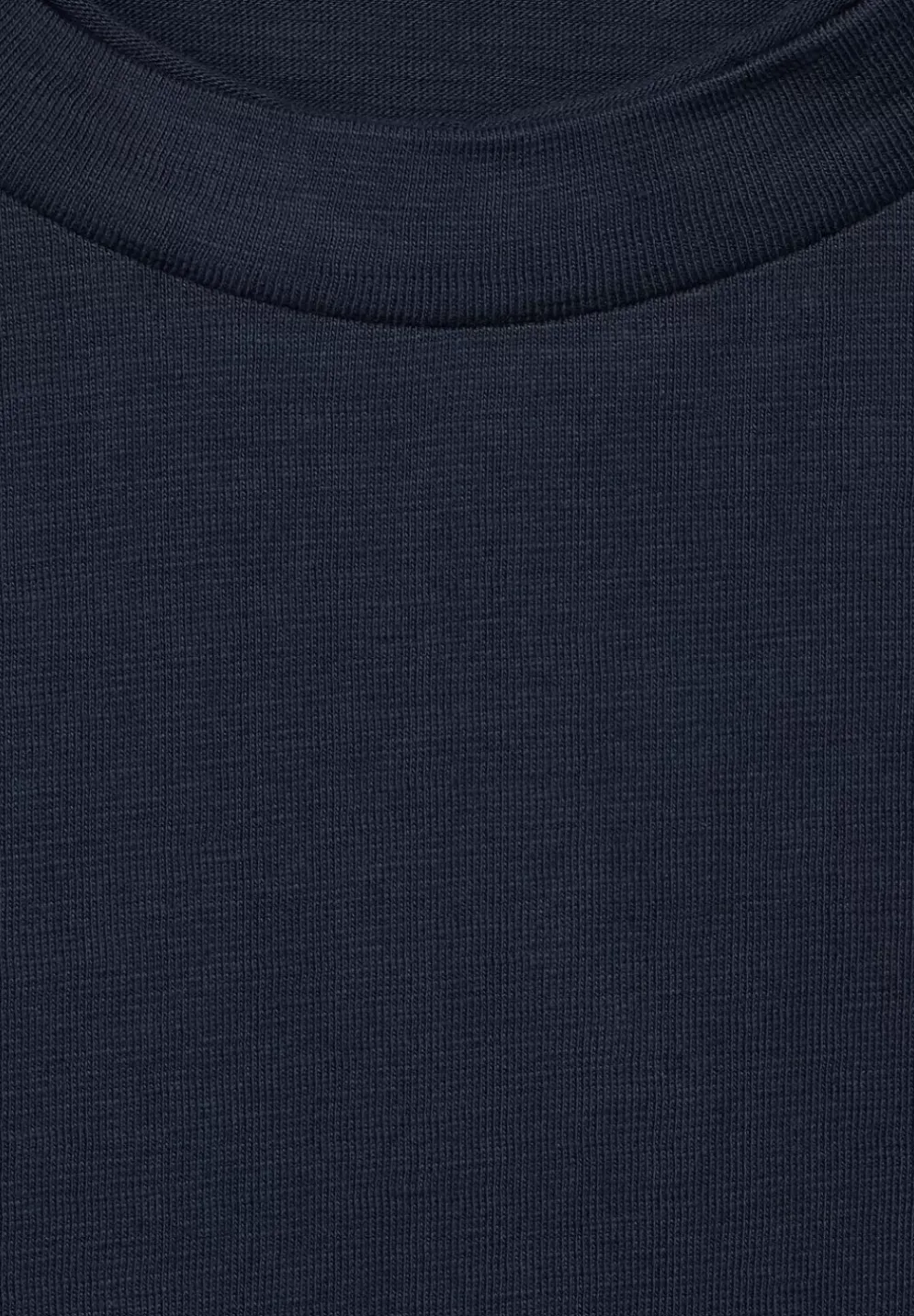 T-Shirt In Unifarbe