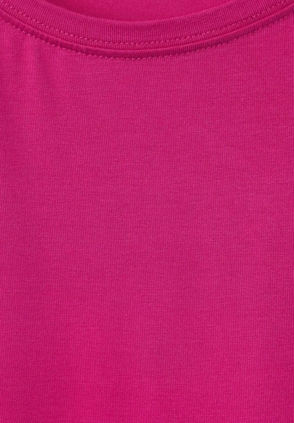 T-Shirt In Unifarbe
