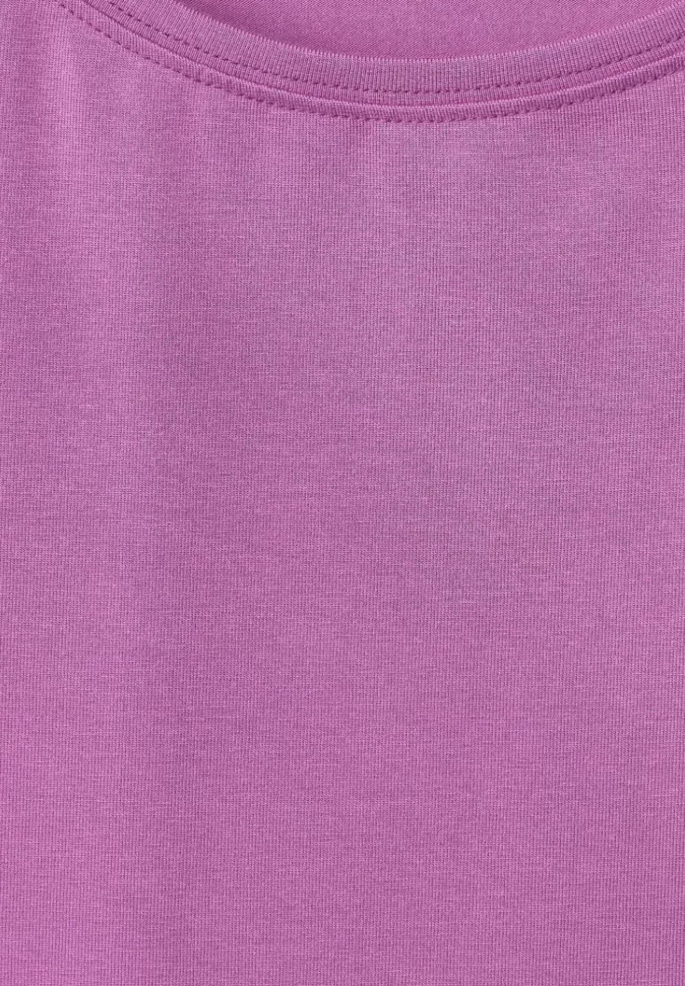 T-Shirt In Unifarbe