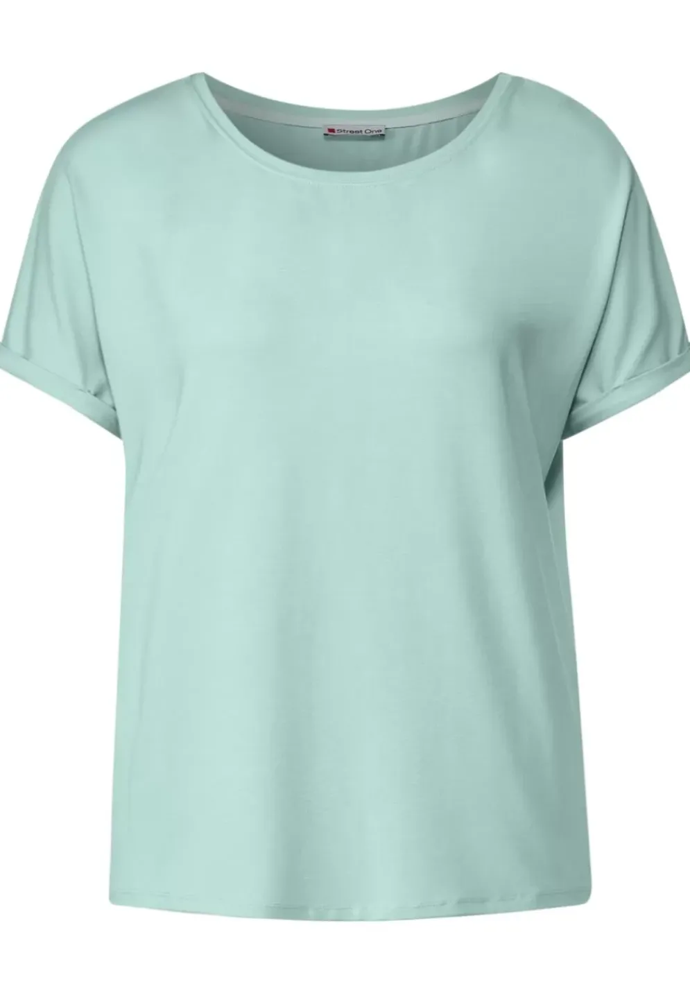 T-Shirt In Unifarbe