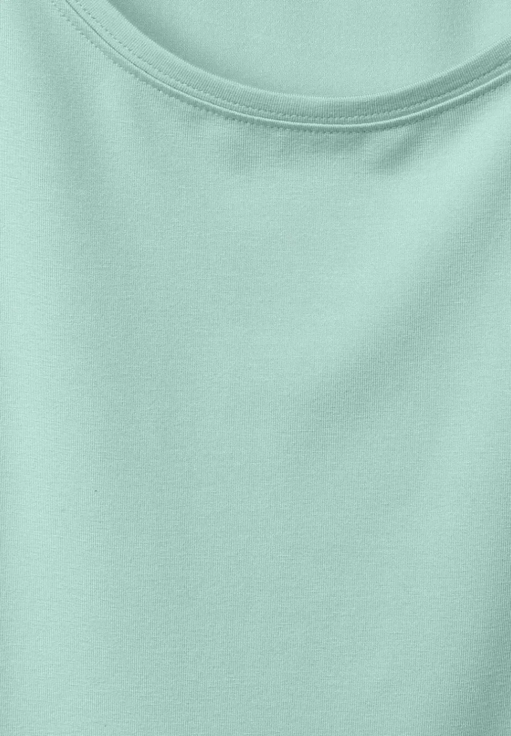 T-Shirt In Unifarbe