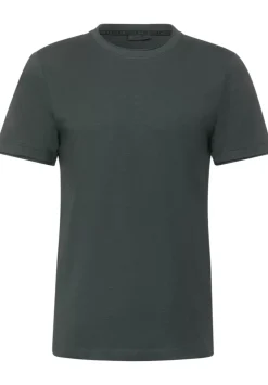 T-Shirt In Unifarbe