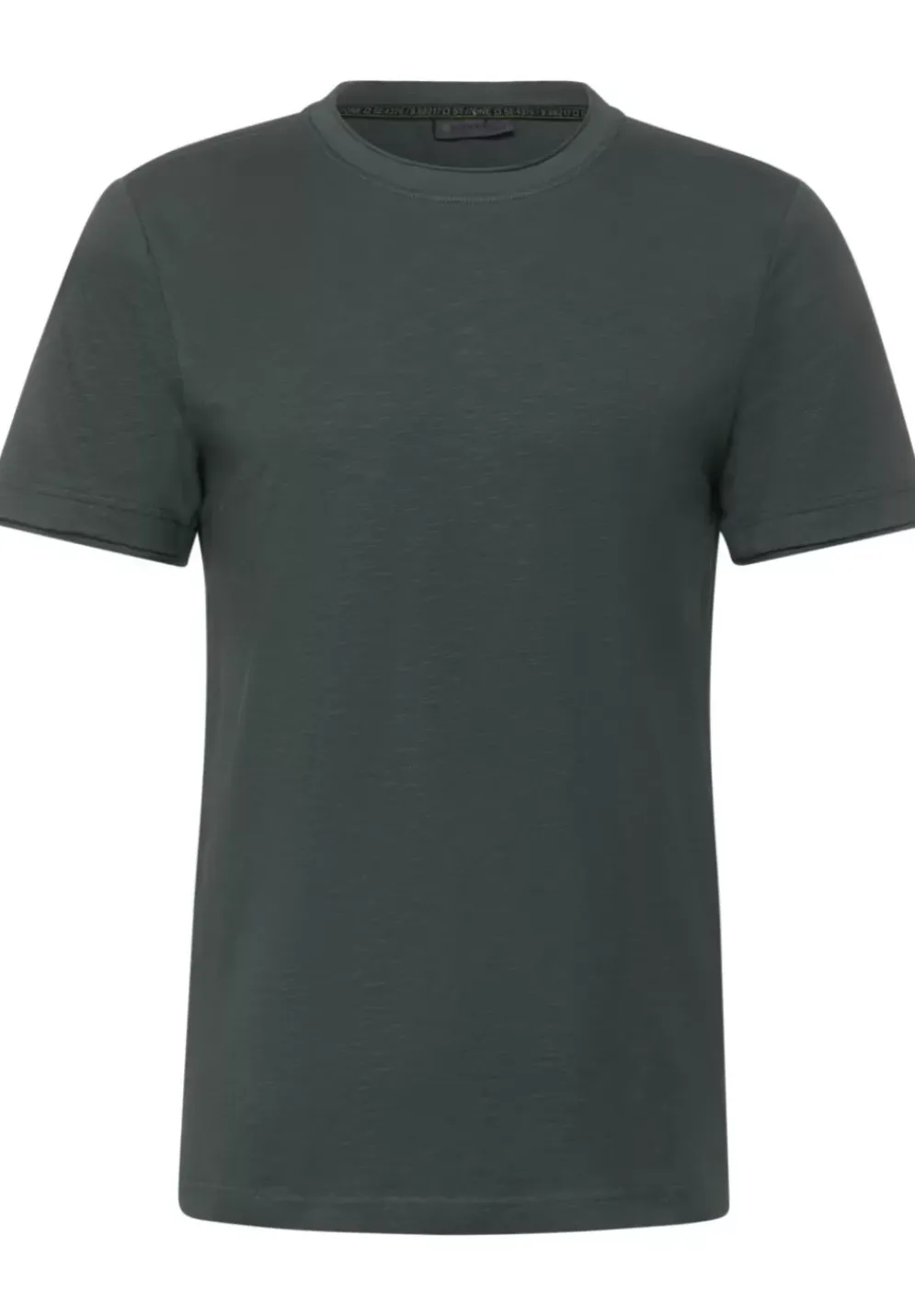 T-Shirt In Unifarbe