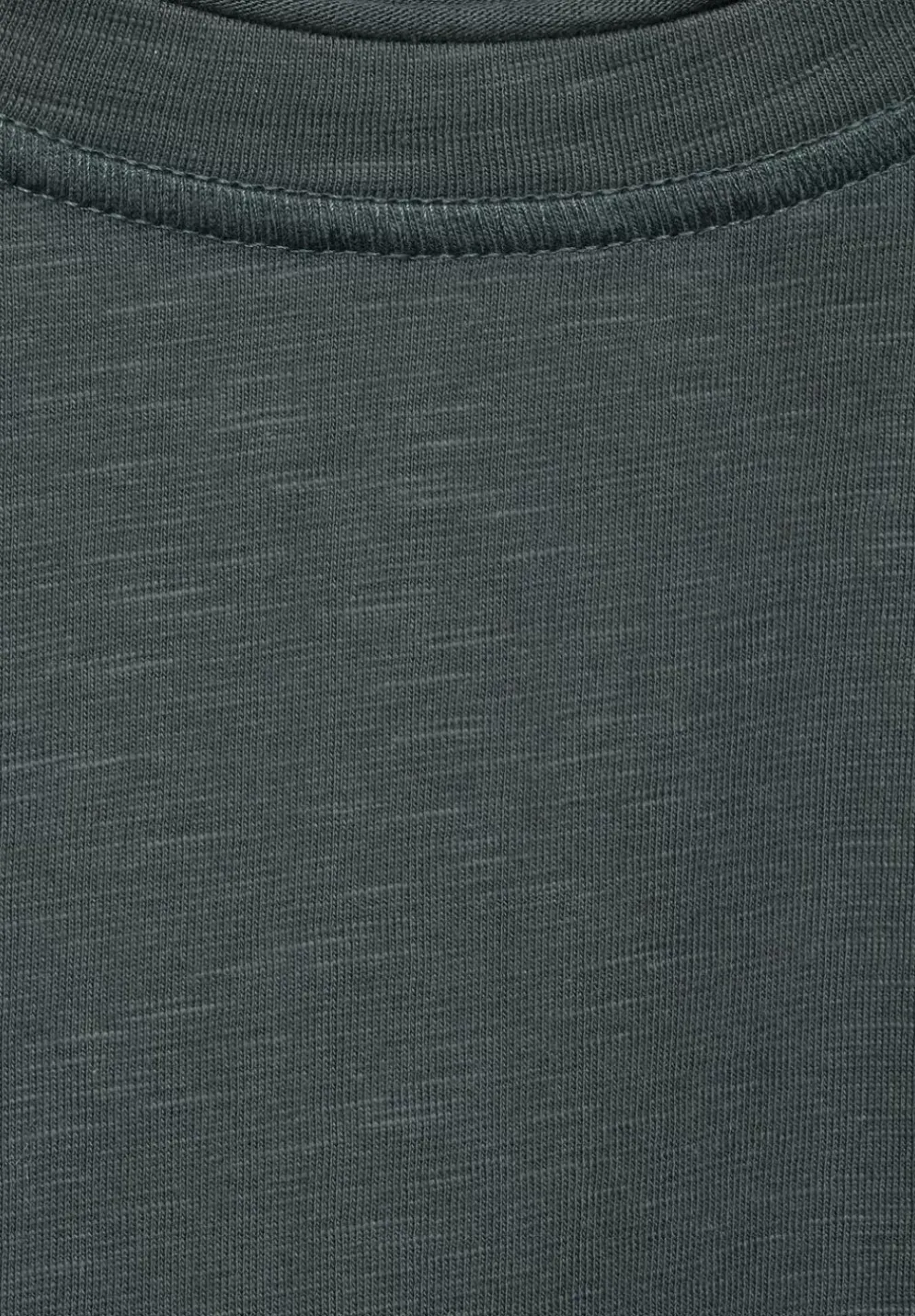 T-Shirt In Unifarbe