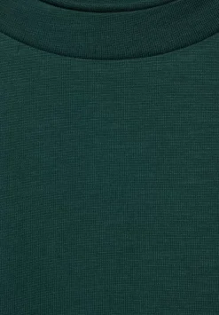 T-Shirt In Unifarbe